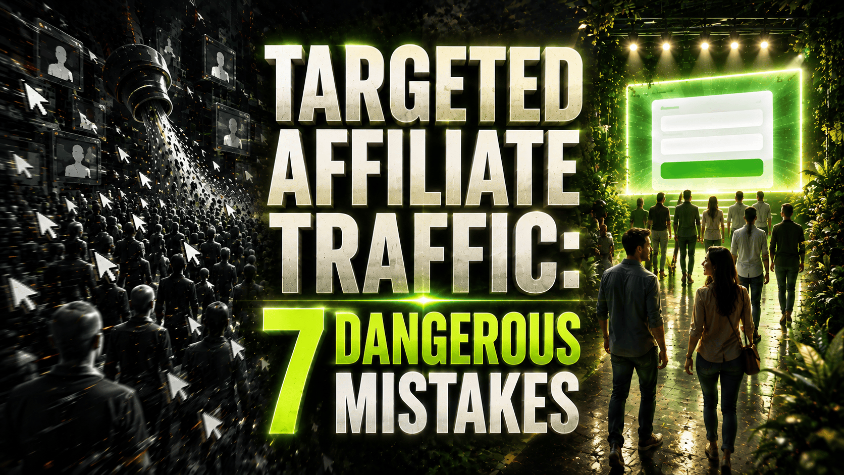 targeted affiliate traffic versus low quality traffic